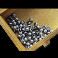 100 pièces/sac cuivre ABS poids de pêche plombs amovibles plomb poids de tir fendu pour lac ruisseau océan bateau pêche vivaneau