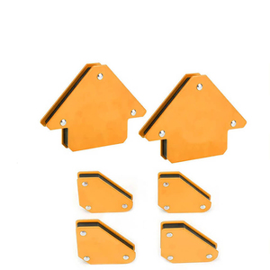 Set di Posizionatori per Saldatura in Acciaio Multi-Angolo, 2 Grandi e 4 Piccoli Supporti 120x83x14.4 mm per Lavorazione Metalli - Product Image 1