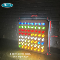 Panel de Luces LED Sensoriales, Equipo de Entrenamiento de Habilidades Visuales y Motoras para Terapia del Autismo, Sala Sensorial