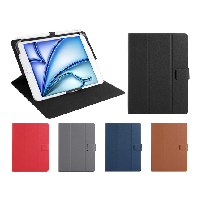 Custom Universal 10.1inch Tablet Cover Cases Multiple Stand Flip PU Leather Universal Folio Case for 9.7" 10.2" 10.5"10.9"tablet