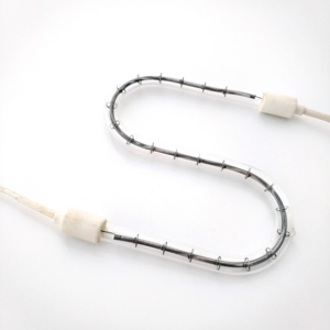 200w 500w tubo riscaldante alogeno 8MM 10MM 12MM al quarzo riscaldatori per la cottura della <span class=keywords><strong>vernice</strong></span> lampada - Product Image 5