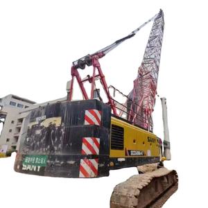 Grue sur chenilles de tonnage moyen SANY SCC600 de 2021 ans utilisée 60 tonnes avec moteur central et composants PLC de Chine - Product Image 1