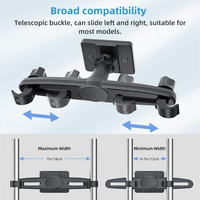 Support magnétique réglable pour tablette, modèle exclusif, pour siège arrière de voiture, support dédié pour iPad et téléphone