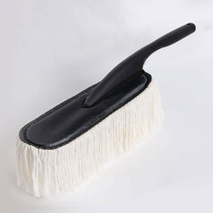 Brosse de lavage de voiture multifonctionnelle Plumeau et outil de nettoyage des vitres avec chiffon en coton Brosse de nettoyage - Product Image 1