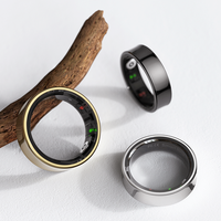 Anillo Inteligente Smarto R09 para el Cuidado de la Salud, Monitor de Ritmo Cardíaco, Anillo Inteligente de Acero con Control por Aplicación, Anillo Inteligente Android, MOQ100, OEM, ODM