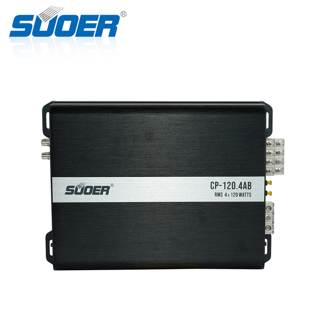 Suoer CP-120.4 Car Amp 4 Channel Full Range Amplificador Para 1500w Car Amplifier
