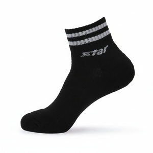 Star Soccer Calcetines Deportivos en Negro 1 Par - Product Image 1