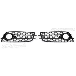 Rejilla de Alta Calidad para Faros Antiniebla de Coche, 2 Piezas, Diseño de Panal Hexagonal, para Audi A4 B8 S-Line S4 2008 2009 2010 2011 2012 - Product Image 4