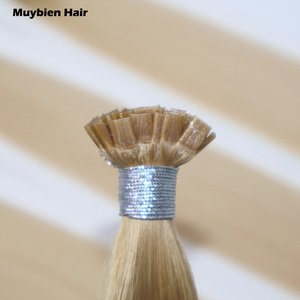 Extensiones de Cabello Humano con Punta I, 100% Remy Ruso, Extensiones de Cabello con Punta Plana, Extensiones de Cabello con Punta <span class=keywords><strong>Y</strong></span>, <span class=keywords><strong>K</strong></span> <span class=keywords><strong>y</strong></span> <span class=keywords><strong>U</strong></span> al por Mayor - Product Image 1