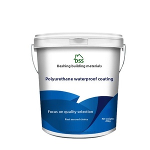 Polyurethane Waterproof Coating Elastic Asphalt Exterior Wall Roof Basement Liquid <b>Paint</b> Guangzhou - Product Image 1