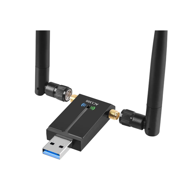 Hot Selling 1300Mbps USB 3.0 Wifi Adapter DualBand 2.4G&5Ghz Wireless Dongle 802.11ac Network Adapter