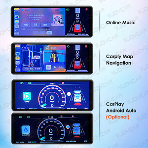 Vjoycar Mini Tesla Bảng điều khiển HUD 6.8inch Carplay màn hình cảm ứng <span class=keywords><strong>Android</strong></span> Auto Head up hiển thị cho Tesla mô hình 3 y máy ảnh tùy chọn - Product Image 6