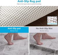 Rembourrage de tapis épais écologique pour tapis, tapis et planchers de bois franc de bonne qualité