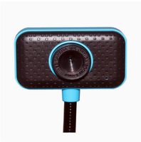Caméra vidéo sans pilote Ramos Rain Flower 1080p Full HD 2MP pour ordinateurs de bureau et portables avec vision nocturne et microphone