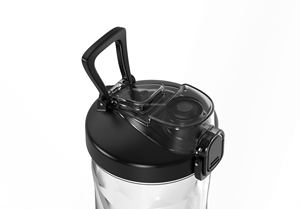 Fabricant OEM 600ml USB mélangeur Rechargeable diamant tasse corps avec LED presse-agrumes tasse étanche IPX67 mélangeur de protéines - Product Image 5