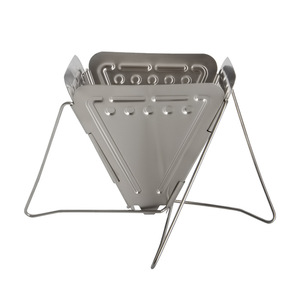 <b>Coffee</b> drip rack, outdoor camping hand wash stand, stainless steel folding funnel <b>filter</b> cup, <b>coffee</b> camping <b>coffee</b> rack - Product Image 1