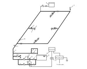 Boîtier de contrôle de terrain flexible en acier inoxydable avec communication RS485 pour système d'extinction d'incendie, unité de contrôle de lutte contre l'incendie - Product Image 4