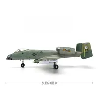 Modèles réduits d'avions d'attaque A-10 Thunderbolt II de la série militaire américaine 1:72, jouets créatifs pour garçons, ensembles de blocs de construction