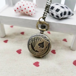 Orologio da Tasca <span class=keywords><strong>Vintage</strong></span> Personalizzato con Incisione, Orologio Classico con Catena, Regalo Retrò - Product Image 3