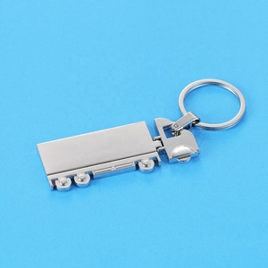 Llavero de Metal con Logotipo Personalizado, Llavero de Camión de Aleación de Zinc para Regalos Corporativos de Logística - Product Image 3