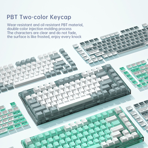 Fl eSports q75pro Bàn Phím Cơ Khí 3 Chế Độ USB/2.4G/<span class=keywords><strong>Bluetooth</strong></span> Bàn Phím Không Dây 82 Phím Bàn Phím PC Chơi Game Phụ Kiện - Product Image 5