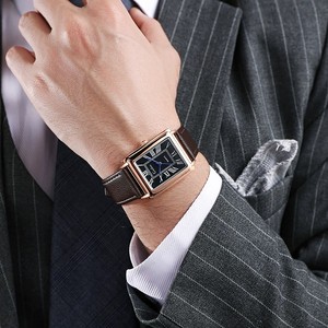 <span class=keywords><strong>Orologio</strong></span> da Polso da <span class=keywords><strong>Uomo</strong></span> al Quarzo con Quadrante Rettangolare, Nuovo Design alla Moda 2026, Cinturino <span class=keywords><strong>in</strong></span> <span class=keywords><strong>Pelle</strong></span> Casual, Lusso Business, Relogio Masculino - Product Image 5