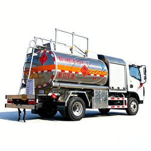 Camión de Reabastecimiento de Combustible para Aviación DFAC 4X2 de 5000L, Vehículo de Reabastecimiento de Gasolina AVGAS para Helipuertos, Gran Venta - Product Image 1