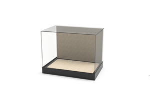 <span class=keywords><strong>Vitrina</strong></span> de Vidrio de Sobremesa Lastronic con Color <span class=keywords><strong>Gris</strong></span> Oscuro o Personalizado para Exposiciones de Museos - Product Image 4