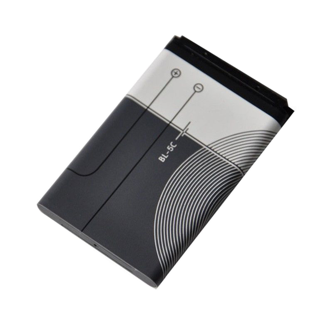 Rechargeable 3.7V 1050mah Mobile Phone Battery for Nokia Models Compatible BL-5C 1200 1208 1600 1650 105 106 E60 N70 N9 BL 5C