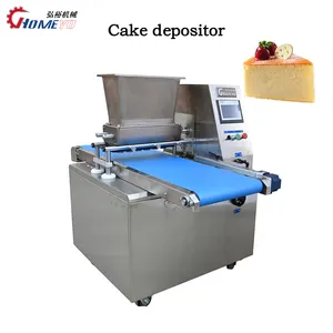 Tam otomatik Tart şekillendirme makinesi kek şekillendirme makinesi doğum günü pastası yapma makinesi