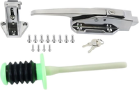 Kit de poignées de porte de congélateur Loquets de porte de congélateur Serrures de laboratoire de four Poignées de porte de four compatibles