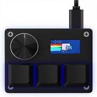 Keyboard Mekanik Mini O3C USB-C dengan Lampu Latar, Switch Linear, Desain Magnetik, dan Tombol Makro yang Dapat Diprogram untuk Gaming
