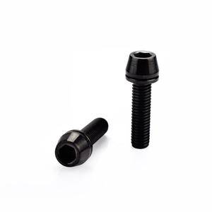2 Pcs In Lega di Titanio M5 20 millimetri A Esagono Incassato Vite Autofilettante Bulloni Con Rondelle Bicicletta Stem Bolt Viti Per MTB strada/Mountain Bike - Product Image 6
