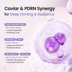 30ml Caviar PDRN Salmon DNA Glycerin <b>Serum</b> Brightening Anti-Dull Hydrating Skin Barrier Repair Anti-Aging Facial for - Product Image 3