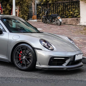 Kit carrosserie en fibre de carbone pour modification et amélioration de voiture 2019-2025, lèvre avant compatible avec 911 992 - Product Image 6