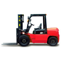 Camion diesel série REDLIFT 4t hauteur de levage 5000mm changement latéral et réglage automatique de la fourche CE ISO personnalisé