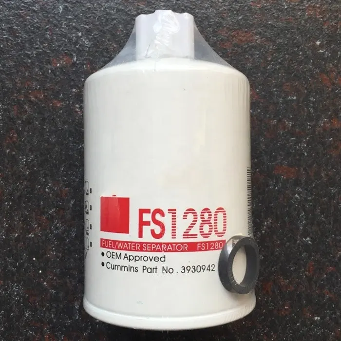 Bagger Kraftstoff Wasser abscheider Filter element FS1280 B222100000155