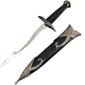 ชุดเกราะดาบโลหะแบบสั้นสั้นสั้นสั้นขนาดเล็กอุปกรณ์เสริมเกราะแหวนลอร์ดแกะสลักแกะสลักดาบมีหนามเล็ก - Product Image 5