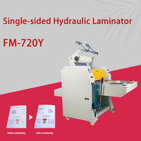FM720Y plastifieuse de rouleau automatique hydraulique A1 A2 A3 pour machine à plastifier de rouleau hydraulique de calendrier de carton de papier