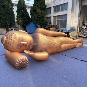 Statue de <span class=keywords><strong>Bouddha</strong></span> <span class=keywords><strong>gonflable</strong></span> géante dorée personnalisée, <span class=keywords><strong>Bouddha</strong></span> couché pour la décoration des festivals bouddhistes du temple, événements religieux - Product Image 3