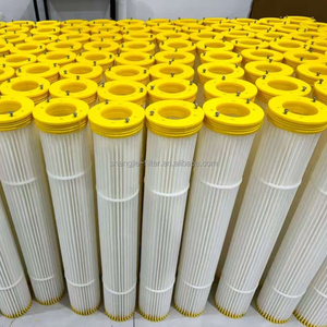 Fornecedor de Filtros de Poeira Personalizados com Eficiência de Remoção de Poeira de 99,99%, Cartucho de Filtro Longo com 3 Parafusos - Product Image 4