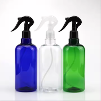 2025 nouveau Design 200ml 250ml 300ml 500ml clair noir ambre PET plastique rond déclencheur pulvérisateur bouteille vaporisateur plastique