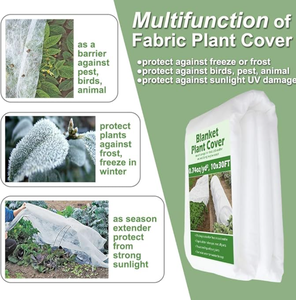 Cubierta <span class=keywords><strong>Protectora</strong></span> para <span class=keywords><strong>Plantas</strong></span> Contra Heladas, <span class=keywords><strong>Manta</strong></span> Anti-Heladas de Tela No Tejida para <span class=keywords><strong>Plantas</strong></span> y Árboles de Exterior - Product Image 3