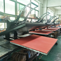 Presse à chaud manuelle numérique 60x80cm pour sublimation transfert à chaud impression grand format pour étiquettes vêtements pour usage domestique