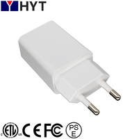 Adaptateur secteur USB-A 5V/1A 2A certifié CE ETL RoHS, prise EU/US/JP, produits électroniques, chargeurs pour téléphones portables, montres