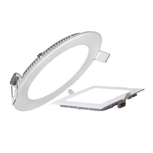 Panneau lumineux LED de haute qualité 24W 18W 15W 12W 3W, panneau lumineux LED encastré 6W, blanc chaud 6500 K, panneau lumineux encastré - Product Image 1