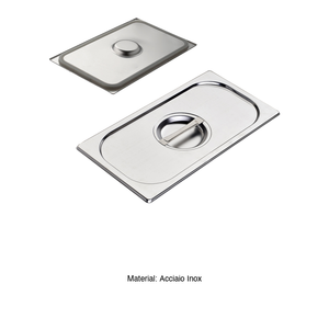 Inox Macel <b>Lid</b> Gastronorm <b>Pan</b> GN 1/3 Hermetic Seal Stainless Steel Gastronorm Professional Equipment Hotel Catering Supplies - Product Image 3