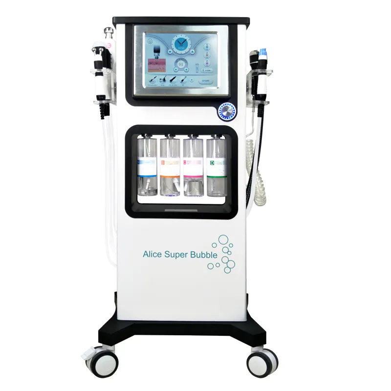 For Spa Salon Hydro Oxygen Aqua h2o2 Water Facial Peel Solution Beauty Skin System 7 In 1 Hydra Facials Beauty Machine