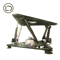 LeaderDream Fabricante profesional Película Motion 6DOF Simulador de vuelo Plataforma de movimiento 2000kg Plataforma 6DOF Plataforma PC