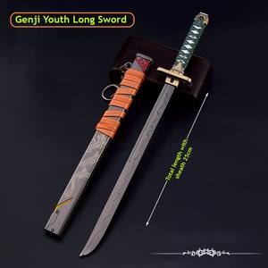 Montre Jeux Autour Moineaux <span class=keywords><strong>Couteau</strong></span> Court Jeune <span class=keywords><strong>Couteau</strong></span> Long Tout Métal Artisanat Affichage Arme Modèle Jouet Épée Artisanat - Product Image 4